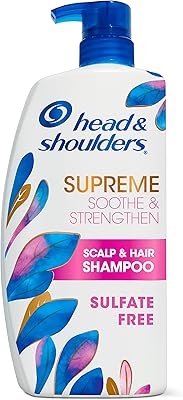 Head & Shoulders Supreme Dandruff Shampoo with Argan Oil, 28.2 Fl Oz
