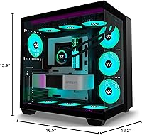 AMANSON H9 ARGB Mid Tower PC Case — image 10