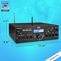 Pyle PDA8BUWM.5 Wireless Microphone Power Amplifier System — image 6