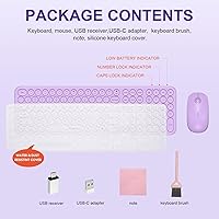 Mobifice Wireless Keyboard and Mouse Combo — image 7