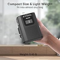 FIOLEES Portable Cassette Recorder Player — image 6