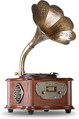 LuguLake TN03 Vintage Turntable