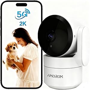 AMOROM 2K Pan-Tilt Indoor Security Camera Review