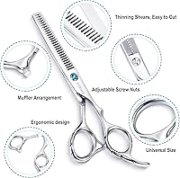 Aethland Professional Barber Hair Cutting Scissors Kit, 6.5″ — image 3