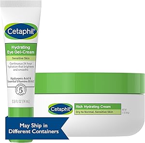 Cetaphil Rich Hydrating Night Cream & Hydrating Eye Gel-Cream Set Review