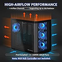 darkFlash DPW90 Gaming PC Case — image 3