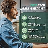 Yealink WH62 Dual UC DECT Wireless Headset — image 2