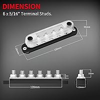 DAIERTEK 12V Bus Bar Power Distribution Block — image 2