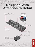 Lenovo 310 USB-A Wired Keyboard Mouse Combo — image 3