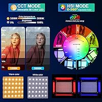 GVM 680 RGB LED Video Light with Stand Kit — image 4