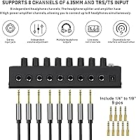 STABCL S-800 8-Channel Headphone Amplifier — image 3