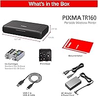 Canon PIXMA TR160 Wireless Portable Printer — image 8