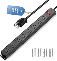 CFMASTER 8 Outlet Power Strip Surge Protector, 6ft — image 8