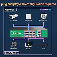 Reidubo 8-Port Gigabit PoE Switch 120W — image 7