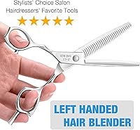JASON Left Handed Barber Hair Cutting Scissors 6 Inch — image 5