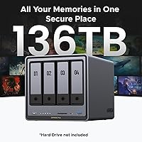 UGREEN NASync DXP4800 Plus 4-Bay NAS, 8GB RAM, 128GB SSD — image 3