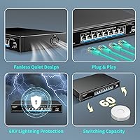 NICGIGA 8-Port 2.5G PoE Switch with 10G SFP Uplink — image 5