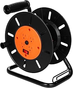 SURAIELEC 15A Extension Cord Storage Reel Review