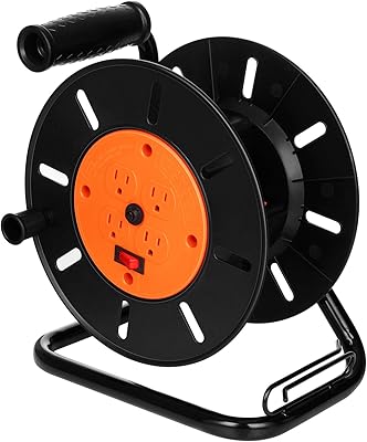 SURAIELEC 15A Extension Cord Storage Reel