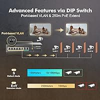 MokerLink POE-F062F 8-Port PoE Switch — image 5