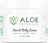 Aloe Infusion Aloe Vera Face & Body Cream 9oz — image 1