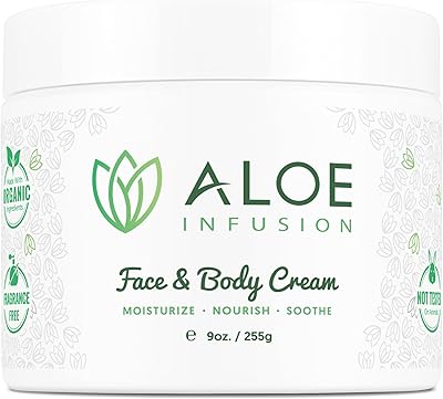 Aloe Infusion Aloe Vera Face & Body Cream 9oz