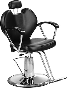 Shengyu Black Modern Recline Hydraulic Styling Barber Chair Review