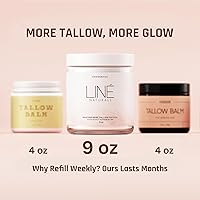 Liné Naturals Whipped Organic Grass-Fed Beef Tallow Balm - 12.63oz — image 4