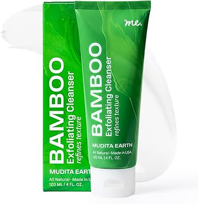 Mudita Earth Bamboo Microdermabrasion Facial Scrub – 4oz