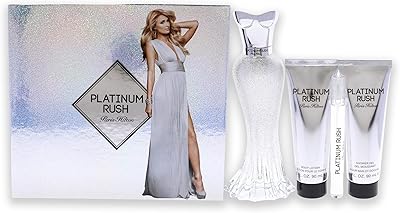 Paris Hilton Platinum Rush Women 4 Pc Gift Set