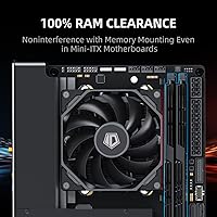 ID-COOLING IS-40-XT Black Low Profile CPU Cooler — image 4