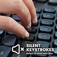 Perixx PERIBOARD-536B Wired Ergonomic Compact Keyboard — image 6