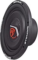 Rockville W10T4-S2 10″ Shallow Mount Car Subwoofer — image 1