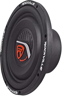 Rockville W10T4-S2 10″ Shallow Mount Car Subwoofer