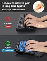 SABLUTE Ergonomic Keyboard KG812B — image 4