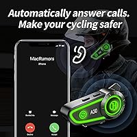 JZAQ A30 Bluetooth Motorcycle Helmet Speakers — image 8