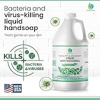 Plainly Earth AntiMicrobial Hand Soap 64 oz - Eucalyptus Spearmint — image 4