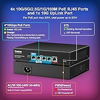 YuanLey 5-Port 10G PoE Switch — image 3