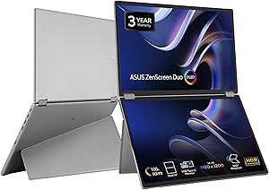 ASUS ZenScreen Duo OLED MQ149CD 14-inch Dual Portable Monitor Review