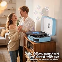 VINYLS LINK TE-106BU Bluetooth Turntable — image 3