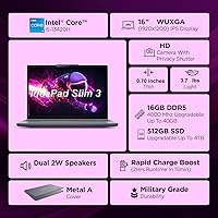Lenovo IdeaPad Slim 3 16″ Laptop, Intel Core i5-13420H, 40GB RAM, 1TB SSD — image 2