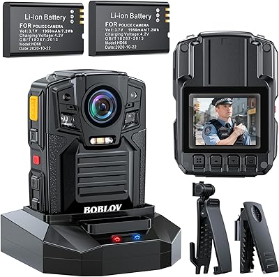 BOBLOV D7 2K Body Camera 128GB