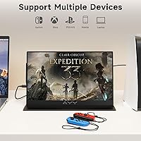 memzuoix 15-inch Portable Monitor FHD 1080P — image 3