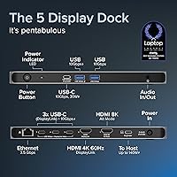 Plugable UD-7400PD USB-C Docking Station — image 2