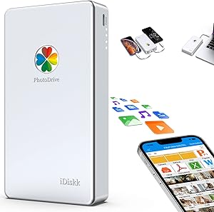 iDiskk 2TB MFi Certified External Hard Drive