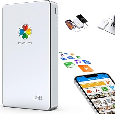 iDiskk PD01 2TB External Hard Drive