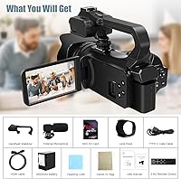 JIOWEATHER 6K Camcorder Video Camera — image 7