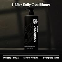 Black Wolf Men's Everyday Hair Conditioner 1L — image 2