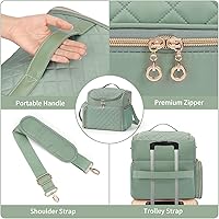 Nail Polish Organizer Case 86 Slots Green — image 6