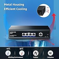 AUMOX PRO SG305P 5-Port Gigabit PoE Switch — image 5